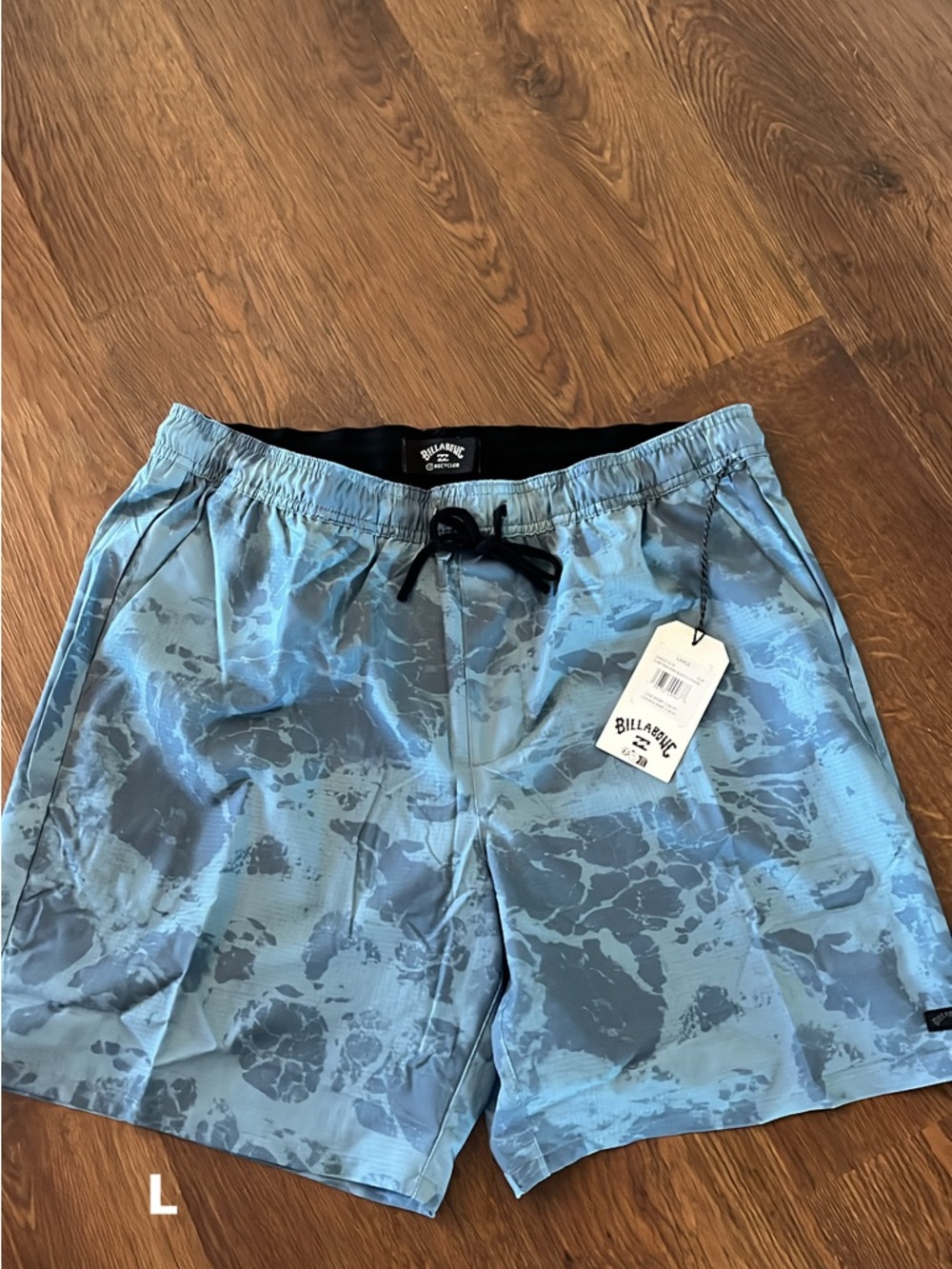 Billabong Blue Marble Wave Swim Trunks